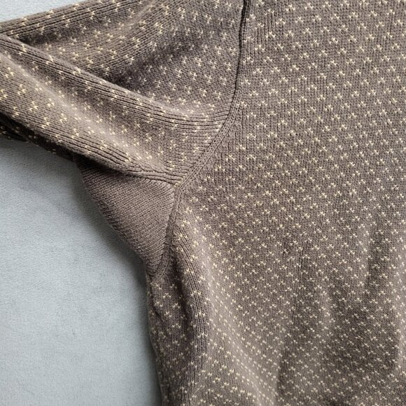 Duluth Trading‎ Co. Men's Birdseye All Over Crew Sweater Size XL Strongarm Heavy - Picture 3 of 6